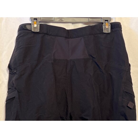 Novara Mens Black Cargo Cycling Shorts Size M With Multiple Pockets & Adjustable - Picture 4 of 12